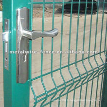 Porte de clôture en acier galvanisée de haute qualité